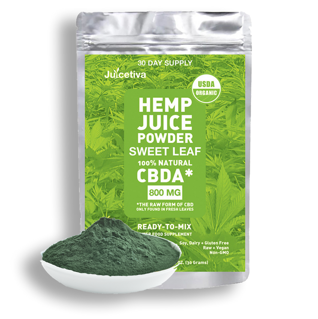 Sweet Leaf Flavored Hemp Juice Powder